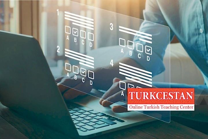 online exam, choose correct answer in test